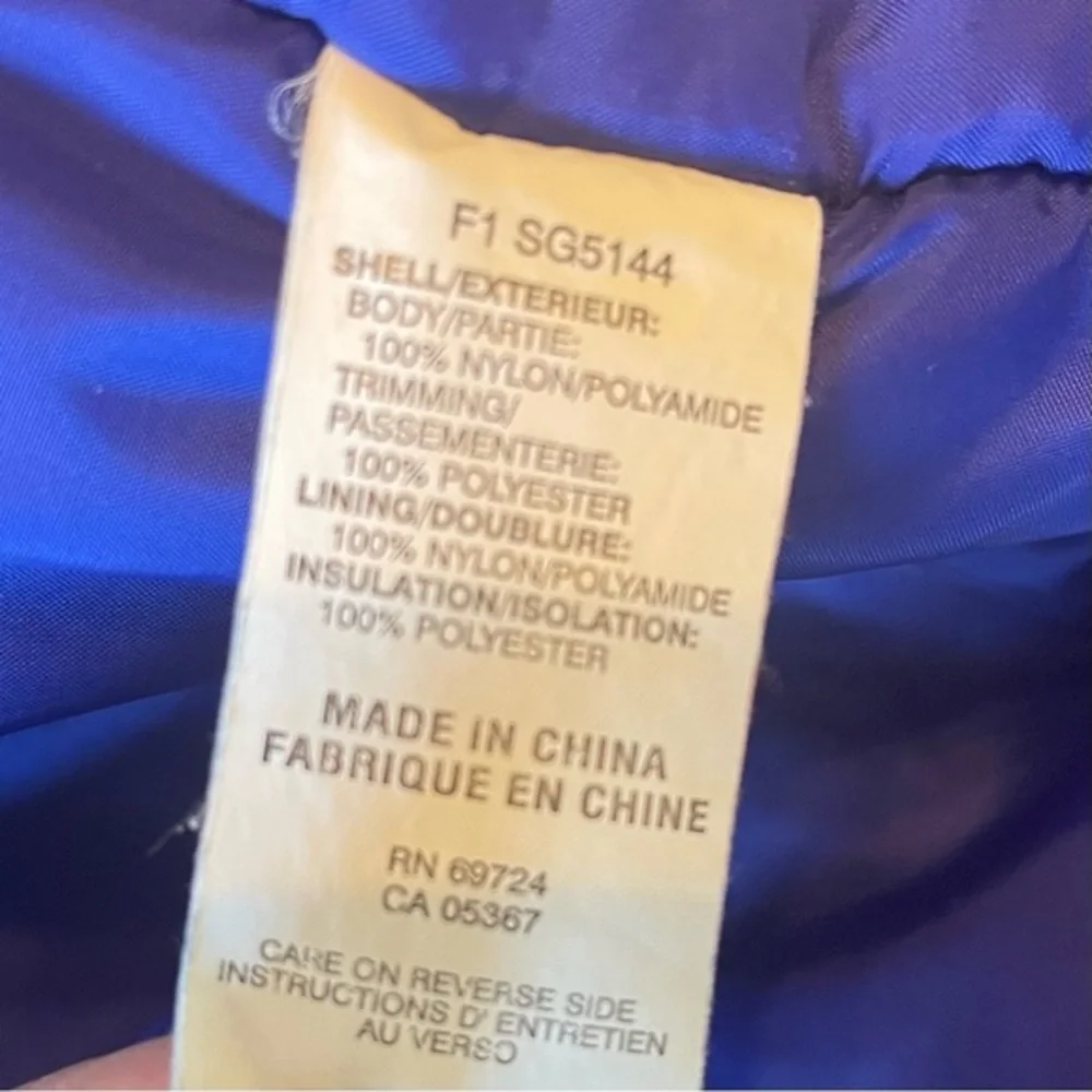 Columbia VTG 80s Ski Jacket Dopamine Dressing Purple & Blue, Women's Size XL - Picture 16 of 16